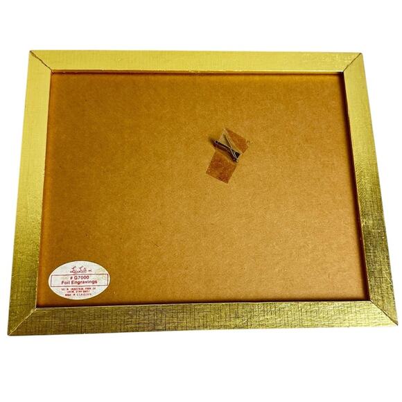 Vintage Foil Engraved Art by Ivan J Cenkovcan 1979 Spring in the Village Signed - Picture 4 of 8